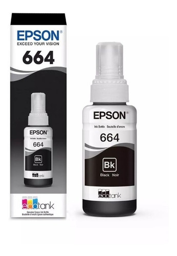 Tinta Epson T664 Ecotank Tinta Continua L120 L310 L380 L375 