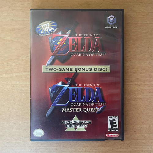 Zelda Ocarina Of Time Master Quest Para Nintendo Gamecube
