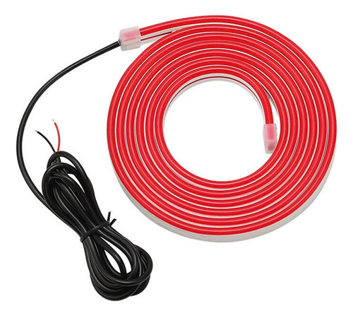 Tira De Luces Diurnas Led Rojas Para Capó De Coche De 120 Cm