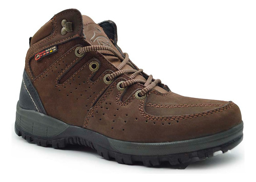 Botas De Hombre Casual Senderismo Outdoor Nobuck Nh350