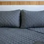 Cover Cubrecama Set Ibiza Tu Blanco Twin Size 1 1\u002F2 Plazas + 1 Funda Gris | Mismo precio en cuotas