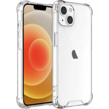 Carcasa Para iPhone 13 Mini Transparente Reforzada 