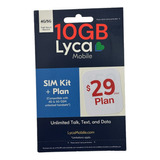 Sim Card Usa Chip Estados Unidos 4g Lte - 6gb Internet 