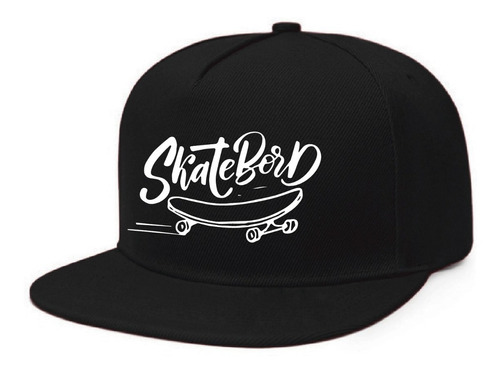 Gorras Planas Snapback Estampado Personalizado - Skate Team