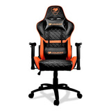 Silla Gamer Cougar Armor One Color Negro/naranja, 180°