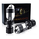 Zq Kit De Faros Delanteros Con Proyector Led H4, Lupa Alta