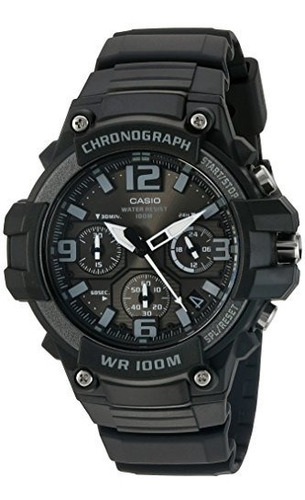 Casio 'heavy Duty Chronograph' Mcw-100h-1a3vcf Reloj Informa