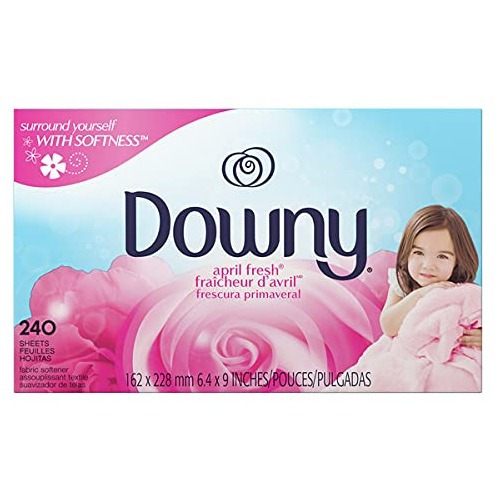 Toallitas Para Secadora Downy, Suavizante De Ropa April Fres