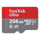 Micro Sd Sandisk Ultra 256gb A1 U1 Uhs-i Vel. Hasta 150mb/s