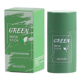Máscara Faciai Para Pele Meidián Green Mask Stick Green Mask 40g Y 40ml