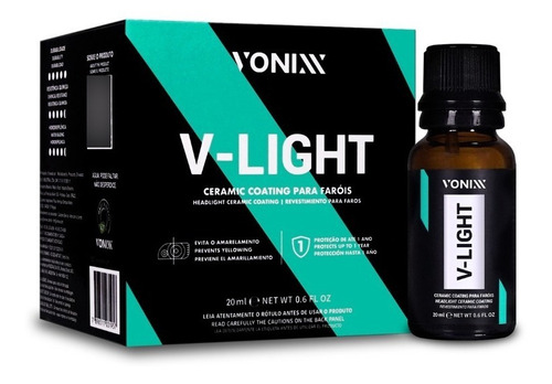 Vonixx Vitrificador Cera Líquida Cor Verde-escuro Acabamento Acetinado 20ml 