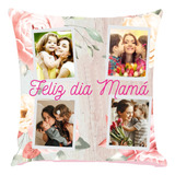 Almohadon 30x30 Personalizado Dia De La Madre Con Foto+frase