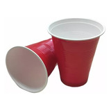 Vaso Plástico Bicolor Grande 16 Oz/500cc 25 Unidades