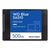 Disco Solido Interno Wd Blue 500 Gb Ssd Sata 2.5 Sa510 Cta