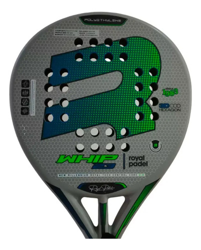 Paleta Paddle Royal Padel Whip + Regalos Paseo Sports