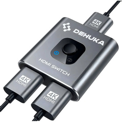 Switch Splitter Hdmi Bidireccional Calidad De Imagen 4k Dehuka | MercadoLibre