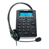 Telefone Elgin Headset Identificador Chamadas Hst-8000 Preto
