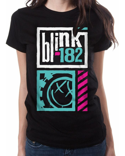 Nueva Playera Algodon Logo Banda Blink-182 Pop Punk 