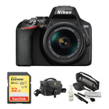 Nikon D3500 Dslr Camara Con 18-55mm Lens Basic Kit