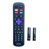 Controle Remoto Tv Aoc Roku Philco Roku Tcl Roku C/ Pilhas