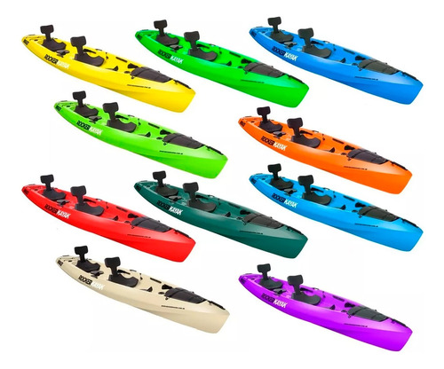 Kayak Rocker Mirage Para 3 Personas Con Butacas Combo 3 Pei°
