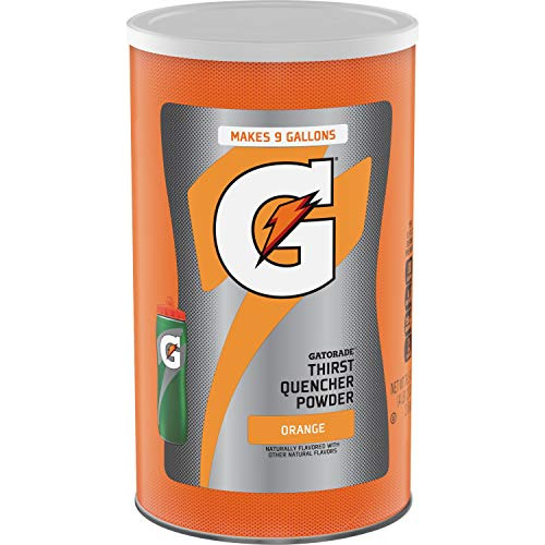 Gatorade Thirst Quencher En Polvo, Naranja. Rinde 9 Galones