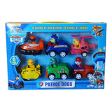 Juguetes Paw Patrol Camiones De Perros Regalo Niños X6