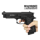 Pistola P92 Swiss Arms+500 Balines+2co2  Jainelfishing