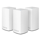 Sistema Wi-fi Smart Linksys Velop Dual Band Ac3900 Pack X 3