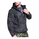 Chaqueta N De Forro Polar Cálido Para Hombre, Suave, Camufla