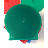Caja Cd Shell Plastica X10 Unidades Colores Surtidos