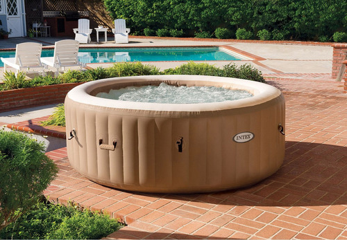 Jacuzzi Inflable Intex Para 4 Personas - Spa Burbuja Terapia