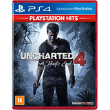 Uncharted 4 A Thiefs End Ps4 Mídia Física Português Lacrado