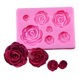  Pastelería Cl Rosas Rosas Fabricado En Plástico Color Rosa X Unidad