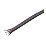 Cable Rgb De 0,5mm 24 Awg Para Tiras Luces Led X10m