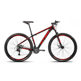 Bicicleta Bike Aro 29 Mtb Freio Disco 24v Gts Pro M5 Intense Cor Preto/vermelho Tamanho Do Quadro 19  