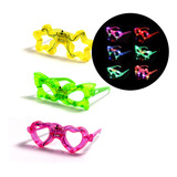 Combo 12 Lentes Led Surtidos Cotillon Luminoso Fiesta