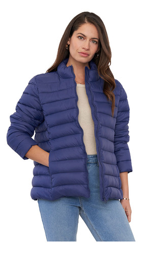 Parka Mujer Básica Navy Corona