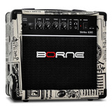 Amplificador Cubo Para Guitarra Strike G30 15w Jornal Borne