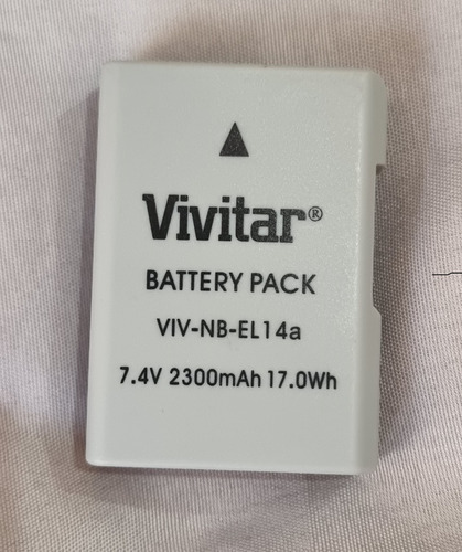 Bateria Vivitar En-el14 (d3xxx D5xxx P7xxx)