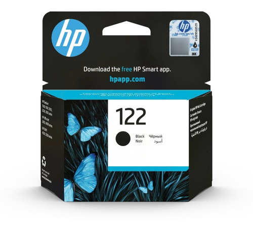 Cartucho Hp 122 Negro Original Modelo Ch561hl 