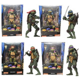 Neca Tortugas Ninja Figura Muñeco Set De Cuatro Coleccionabl