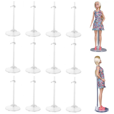 12 Soportes Transparentes Para Muñecas Exhibidor Ajustable | MercadoLibre