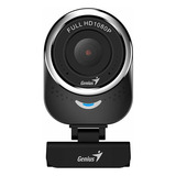 Cámara Web Genius Qcam 6000 Full Hd 1080 Con Micrófono