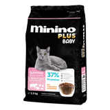 Alimento Croqueta Para Gato Gatito Minino Plus Baby 1.3 Kg