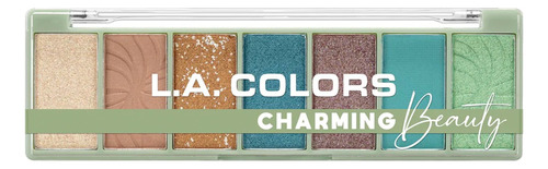 Paleta De Sombras Beauty L.a Colors Color De La Sombra Charming