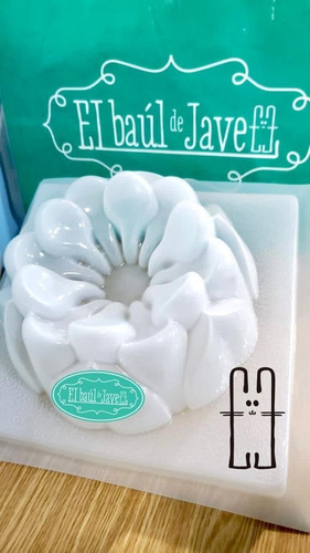 Molde Para Gelatina El Baúl De Jave Flor De Loto Grande