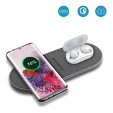 Almohadilla De Carga Rápida Para Samsung S20 S10 Buds Huawei