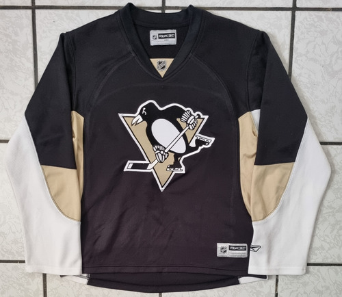 Jersey Pittsburgh Penguins Reebok Nhl Oficial Bordado S
