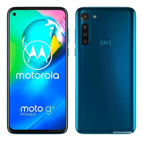  Moto G8 Power Dual Sim 64 Gb 4 Gb Ram Azul